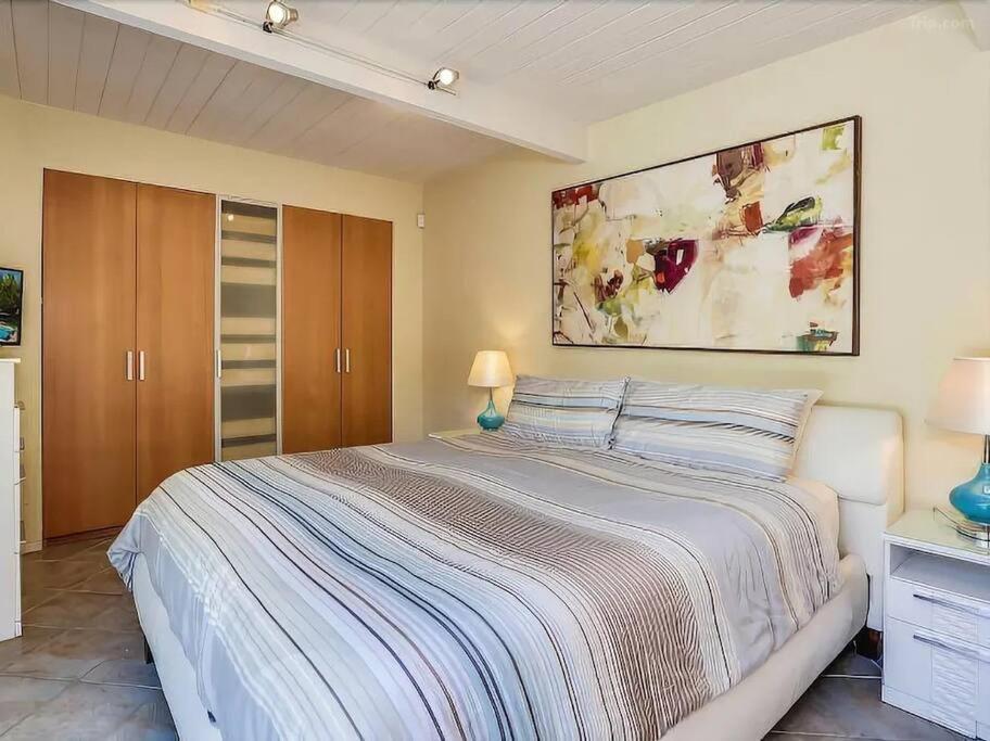Serene 4 Bed 3 Bath Heated Pool Natural Backyard Heart Of Палм Спринг Екстериор снимка